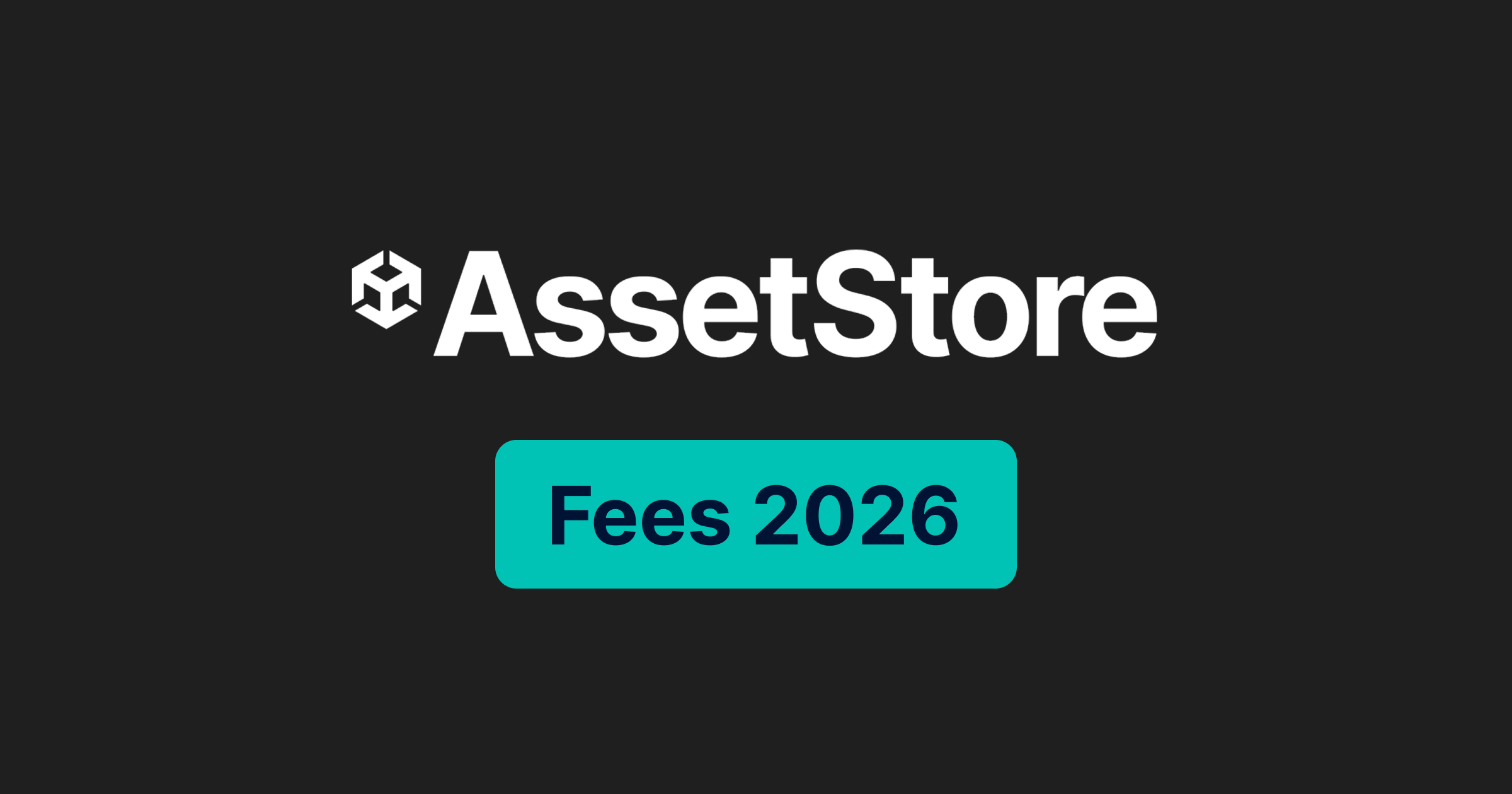 Unity Asset Store Fees in 2026: Commission, Payout Terms & Take-Home Calculator